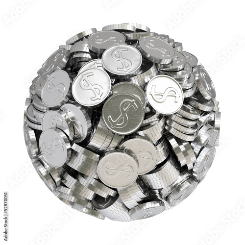 Illustration: coins coins