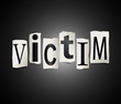 Victim concept.