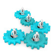 Businessman Gears