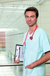 Foto: a male nurse a male nurse