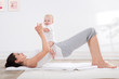mother and baby gymnastics