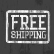 Vector: Free shipping stamp, vector Free shipping stamp, vector