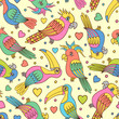 toucans and parrots