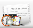 modern back to school background for you design