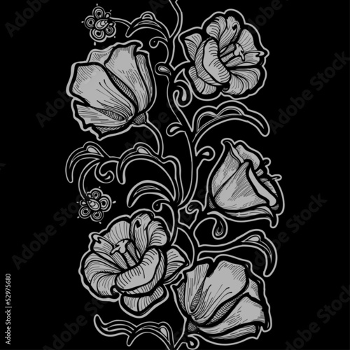 Vector: Vertikal Seamless Pattern white Lace Vertikal Seamless Pattern white Lace