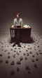 Journalistr and his typewriter