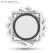 Vektor: abstract star shape abstract star shape