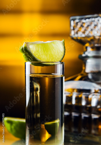 Photo: gold tequila gold tequila
