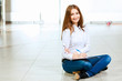 Young woman in casual