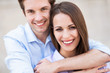 Young Couple Smiling