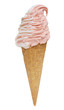 Photo: Himbeer-Vanille Softeis Himbeer-Vanille Softeis