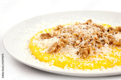 Photo: polenta con frutta secca polenta con frutta secca