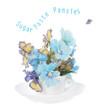 Photo: Sugar Paste Pansies Sugar Paste Pansies