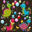 happy dinosaurs