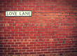 love lane sign on wall