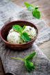 Foto: Chocolate chip mint ice cream Chocolate chip mint ice cream