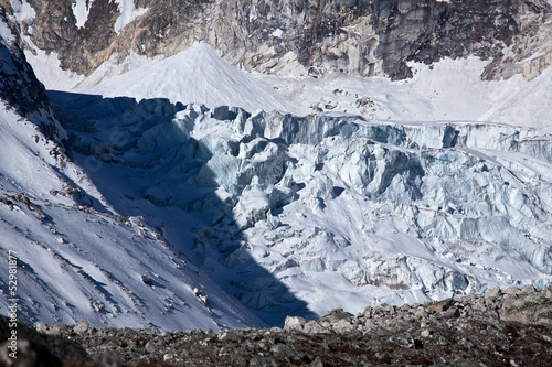Photo: Glacier in Himalayas Glacier in Himalayas