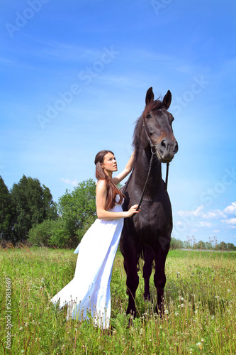 Photo: walk with horse walk with horse