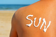 sun and summer on the beach