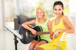 music tutor and student