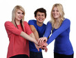 group of friends together