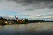 Stein city , river Danube  in Wachau,Austria