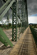 Details of old bridge above river Danube. Stein,Wachau,Austria