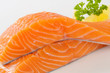 Photo: Raw salmon fillets Raw salmon fillets