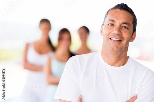Photo: Yoga instructor Yoga instructor