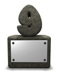 stone number
