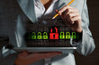 Photo: Businesswoman holding tablet pc Businesswoman holding tablet pc