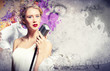Photo: Image of female singer Image of female singer