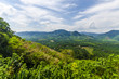 Mountains and plains in the southern provinces of Thailand