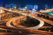 Foto: interchange at night interchange at night