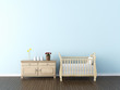 Illustration: Interior of nursery Interior of nursery