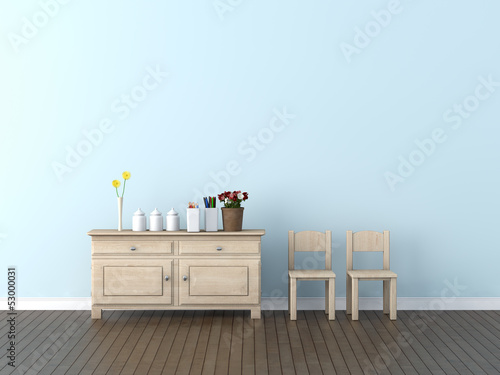 Illustration: Interior of nursery Interior of nursery
