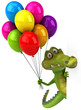 Illustration: Fun crocodile Fun crocodile