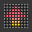Arrow icon, it is configured in ball.
