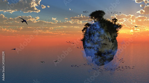 Photo: Fantasy Floating Island Fantasy Floating Island