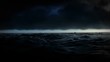 Lost in the ocean at night