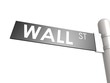 Wall street sign