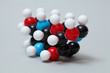 Foto: molecular model molecular model