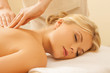 woman in spa