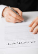Foto: man with contract man with contract