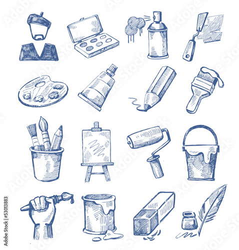 Vector: hand drawn art hand drawn art