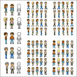 set people with frame of move