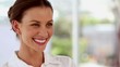Video: Confident businesswoman walking Confident businesswoman walking