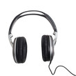 headphones head audio music wire classic stereo equipment cable