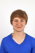 portrait of handsome teenager
