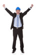 Portrait Of Excited Mature Architect